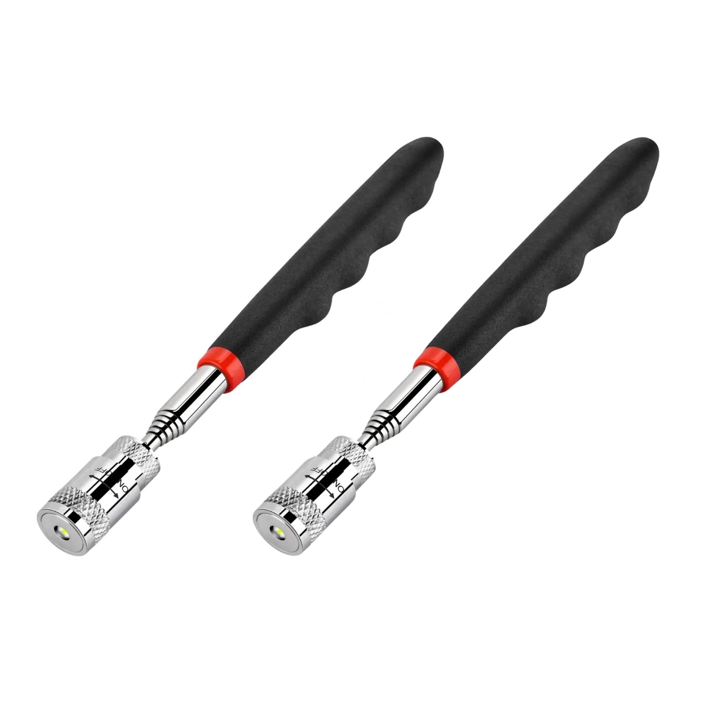 Magnetic Pick Up Tool with LED Light (2-Pack)