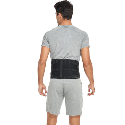 Adjustable Lower Back Brace Lumbar Support Waist Belt For Men and Women