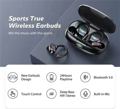 Bluetooth Headset 5.1 True Wireless Earphones Earbuds