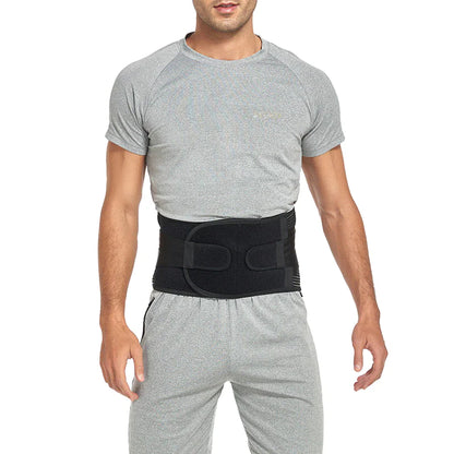 Adjustable Lower Back Brace Lumbar Support Waist Belt For Men and Women